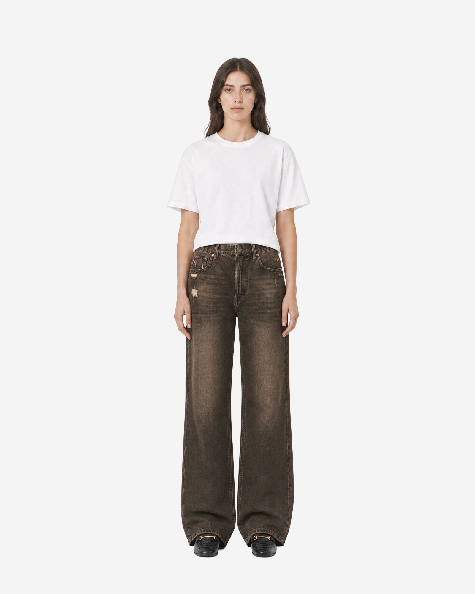 PSG085 + Racer Flared Jeans