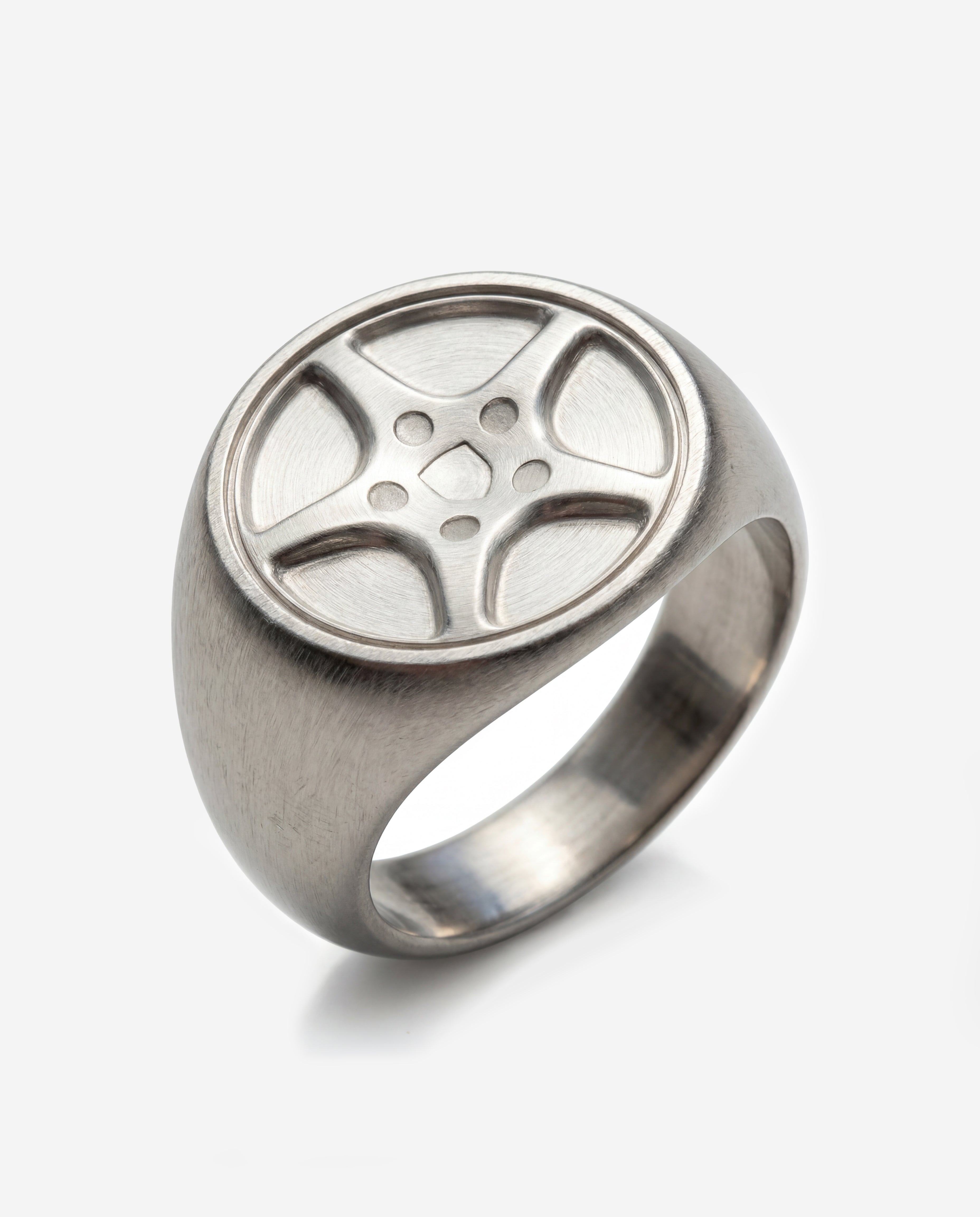 Rotor Crest Ring | 旋輪印章戒