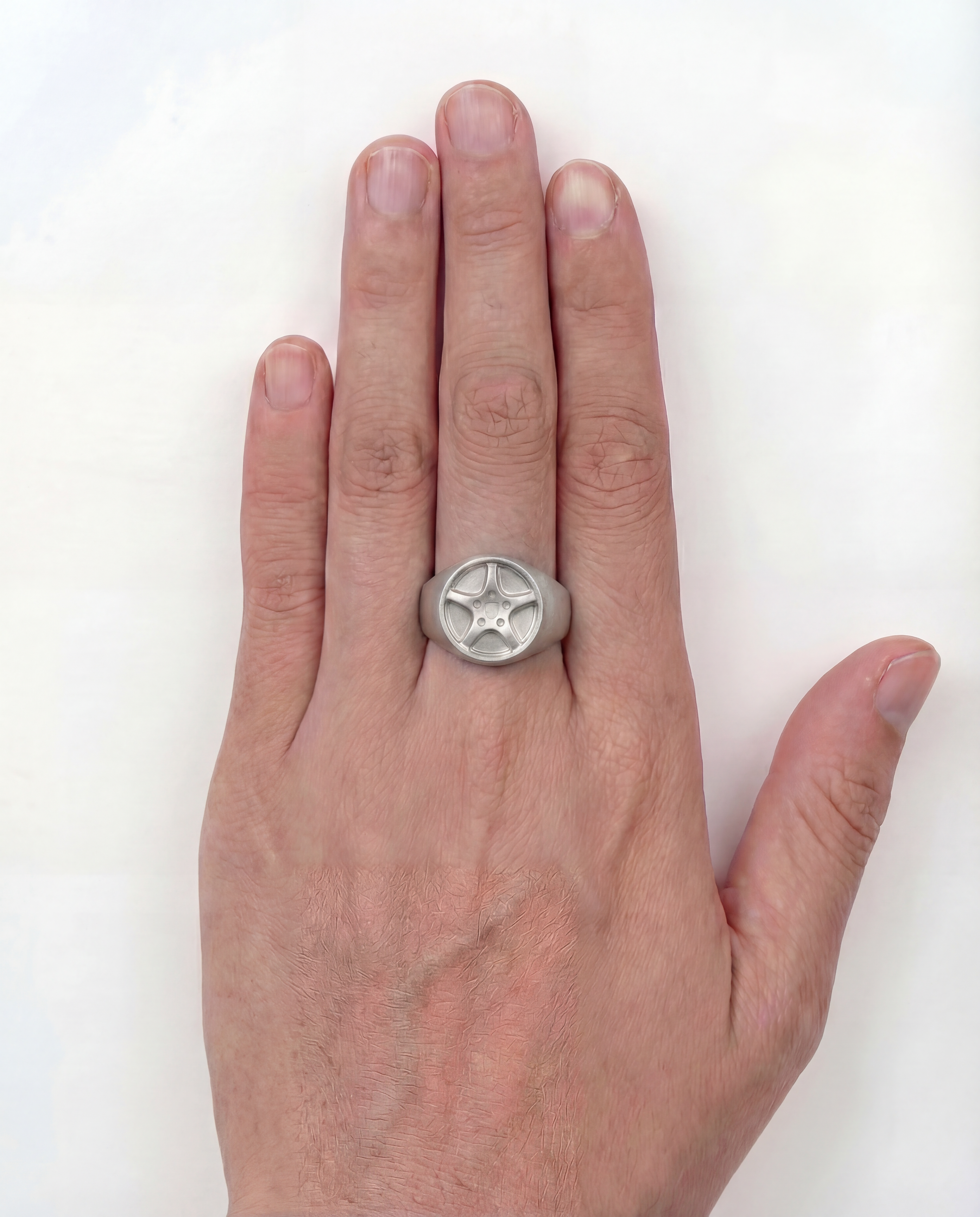 Rotor Crest Ring | 旋輪印章戒